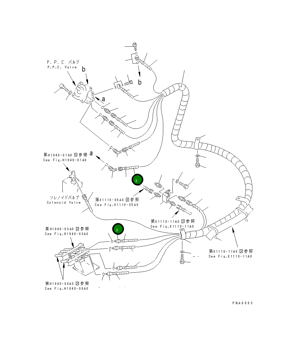 Шланг 2010MM 20U-62-23910 Komatsu