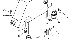 Фильтр 21S-60-11130 Komatsu
