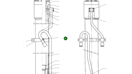 Гайка шестигранная E2022023 Komatsu