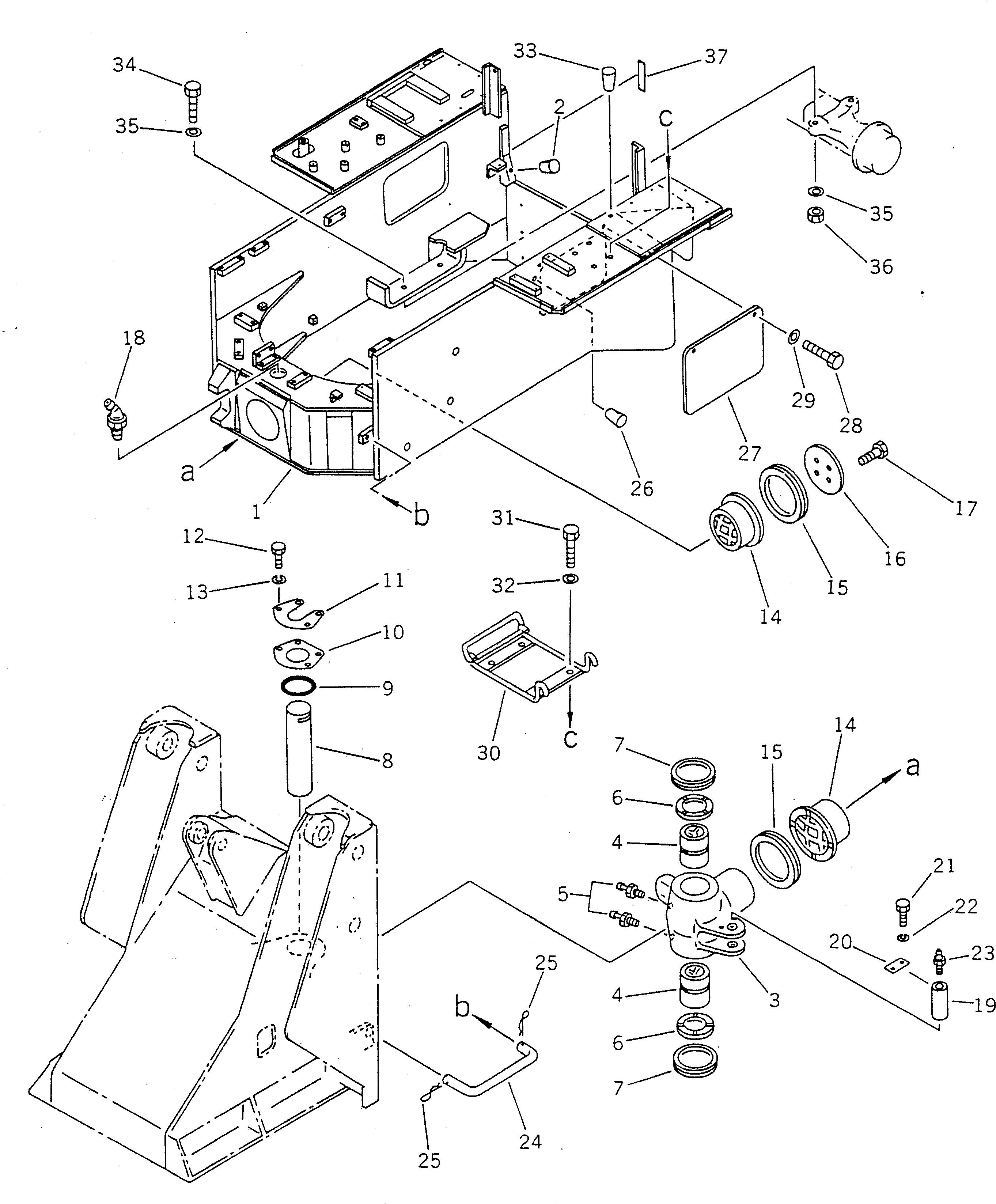 Втулка 363-46-21161 Komatsu