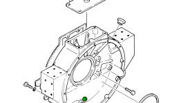 Гайка шестигранная M14 06.11063-8217 Komatsu