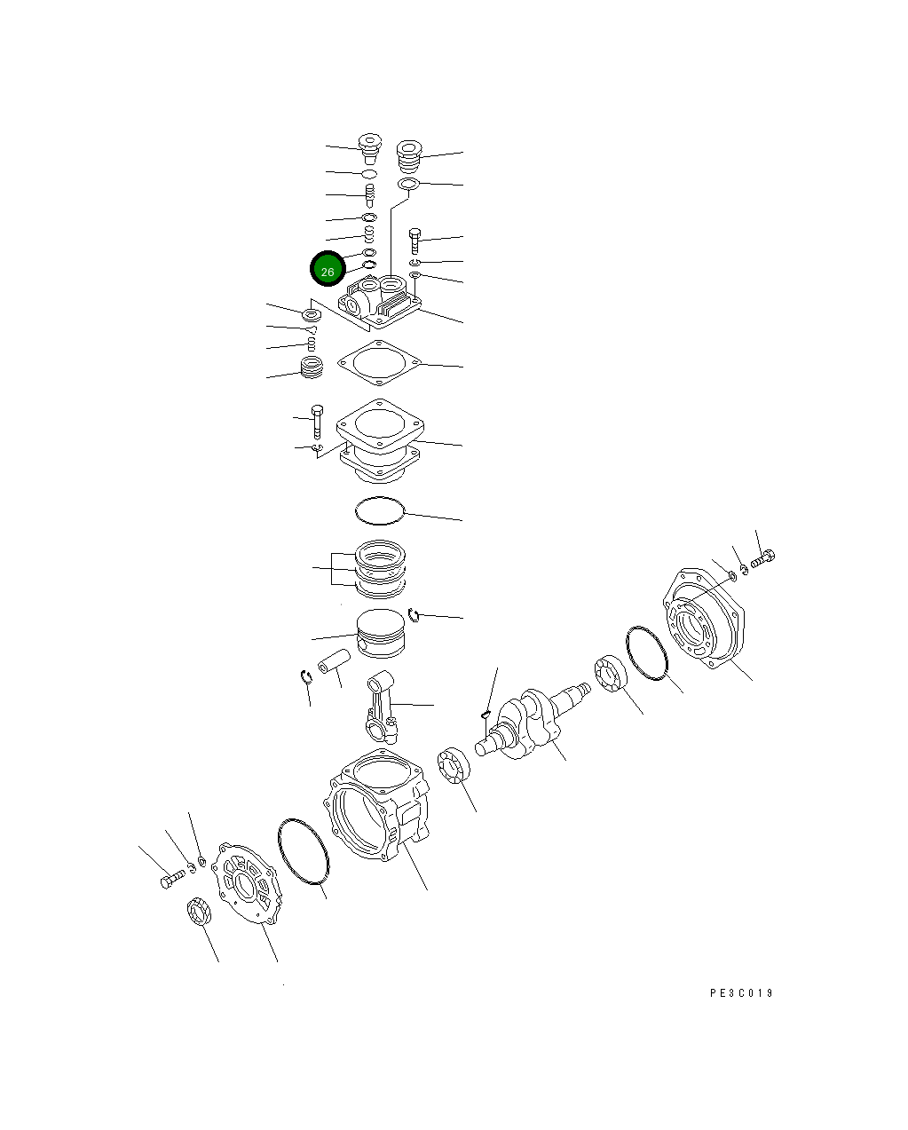 Шайба DK487351-0200 Komatsu