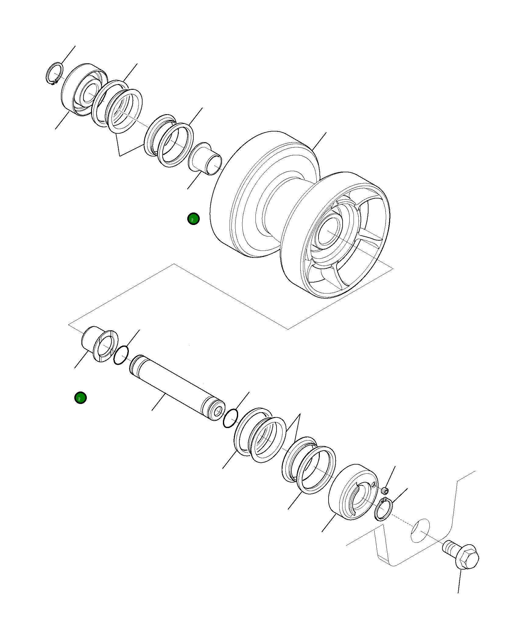 Втулка 37B-22-12230 Komatsu