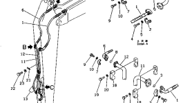 Трубка 206-949-1410 Komatsu