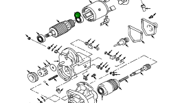 Шариковый подшипник 1308 861 H1 Komatsu