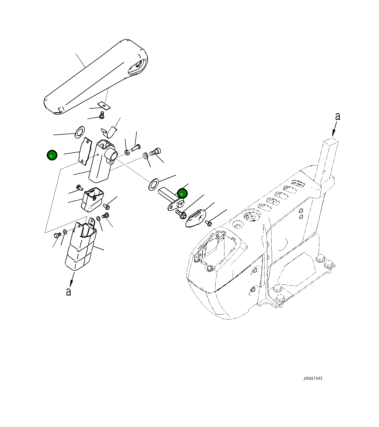 Шайба 4374026240 Komatsu
