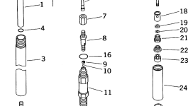 Шарик-упор LI57027 Komatsu