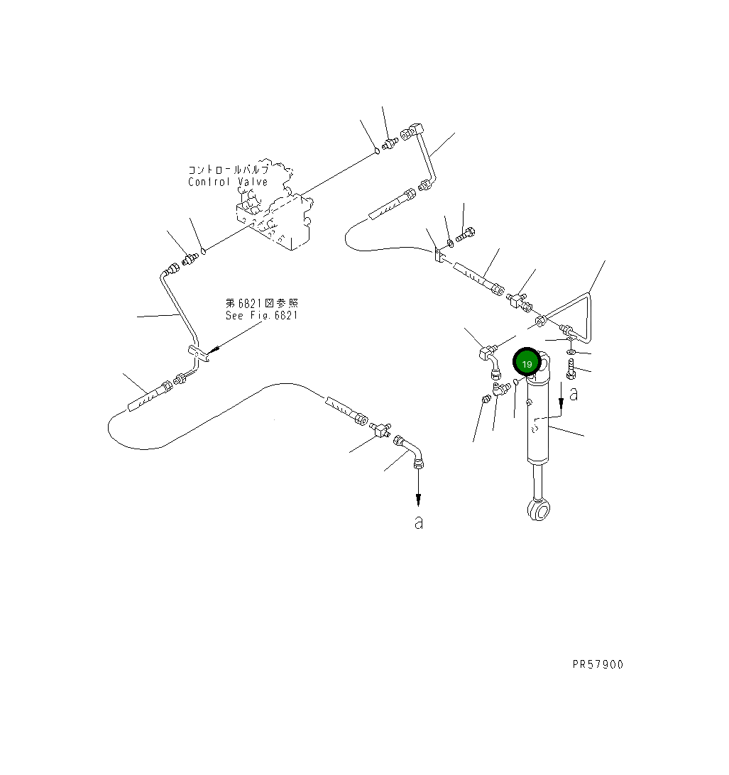 Хомут 6130-21-4330 Komatsu