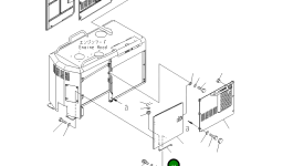 Штанга 23B-54-31960 Komatsu