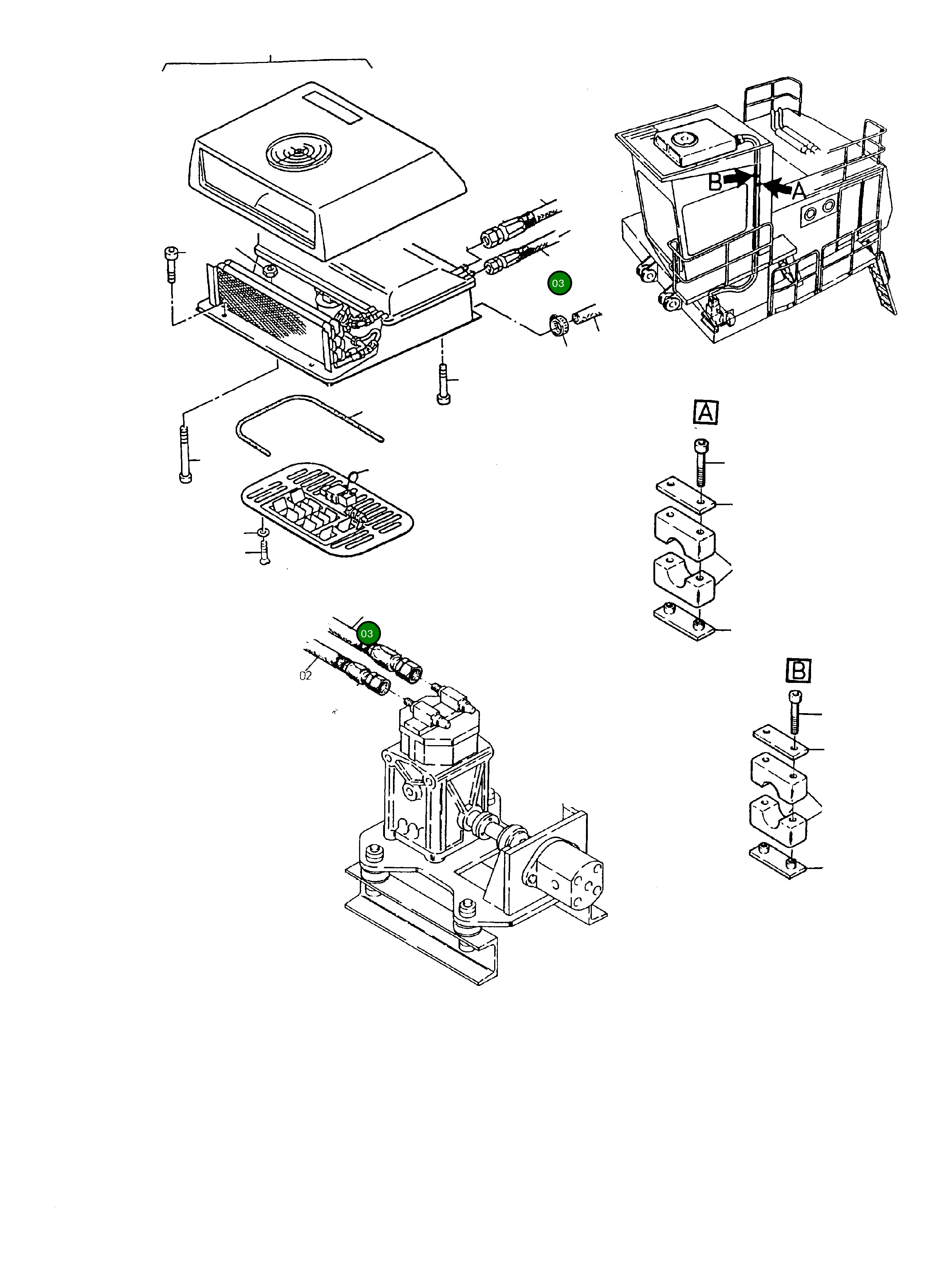 Шланг в сборе NW 10 647 686 40 Komatsu