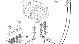 Шпилька 3001103X1 Komatsu