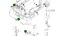 Шланг 760MM 11Y-62-14541 Komatsu