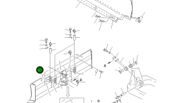 Отвал в сборе 13F-72-31103 Komatsu