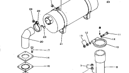 Хомут 6693-11-5740 Komatsu