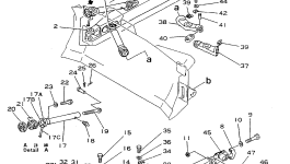 Тяга 195-71-21250 Komatsu