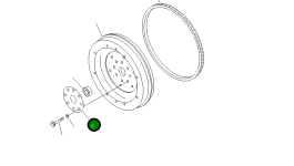 Шайба 6732-31-4580 Komatsu