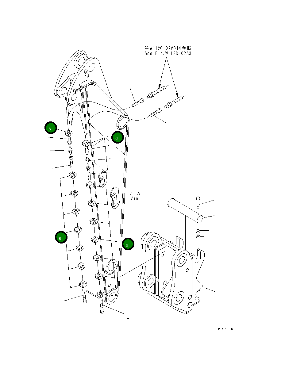 Хомут 20Y-62-K4480 Komatsu