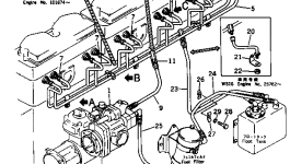 Кронштейн 6682-23-6790 Komatsu