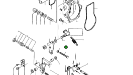 Гайка YMR000430 Komatsu