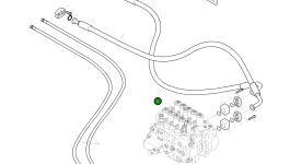 Шланг PF1 3/4-1800L 2184-1100D247 Komatsu