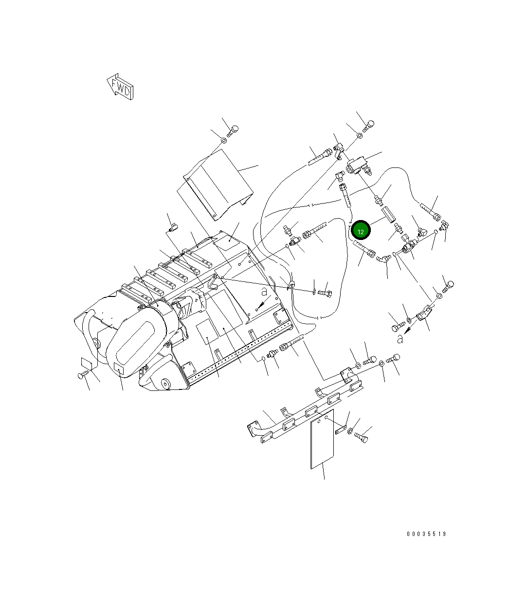 Клапан 20P-880-1321 Komatsu