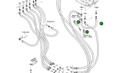 Шланг PF1/4-1010L 2184-1045D54 Komatsu