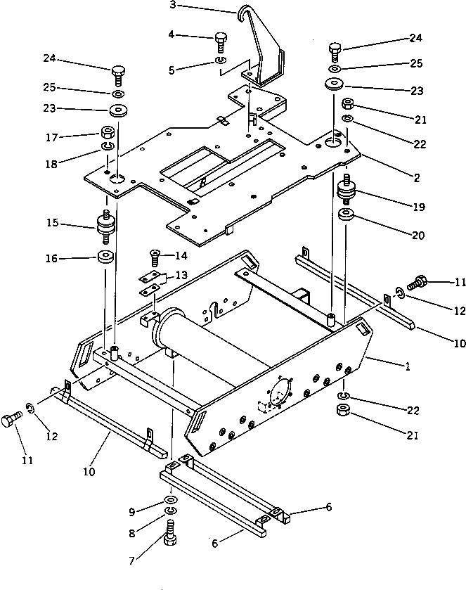 Шайба 2692-1-32570 Komatsu