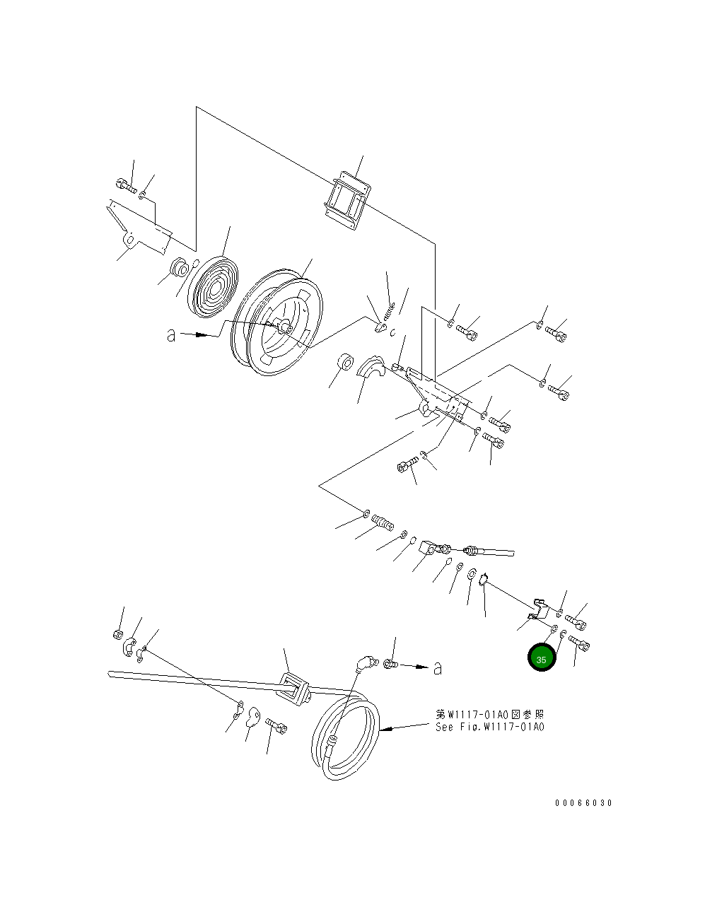 Шайба YU711679-4 Komatsu