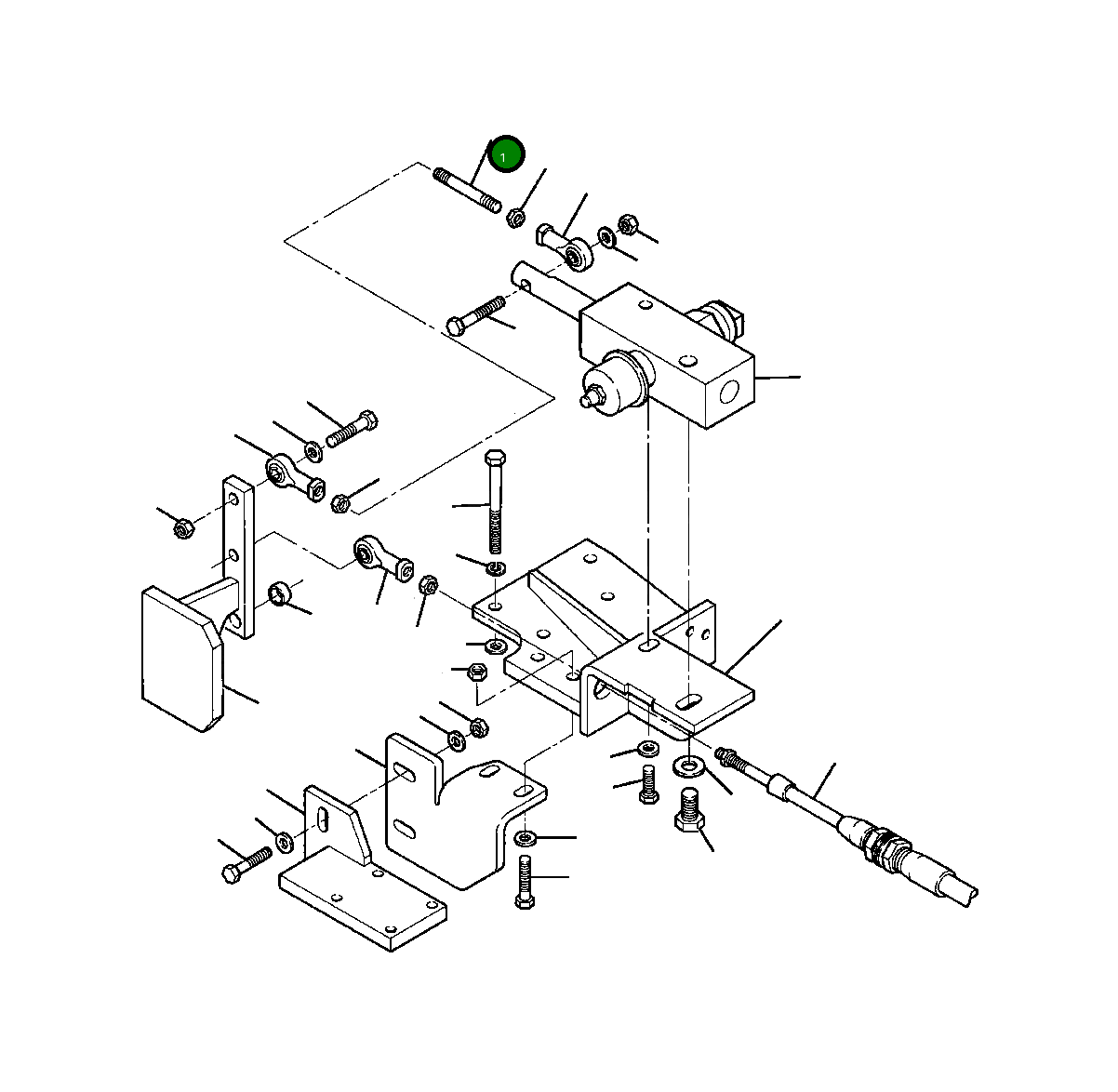 Шпилька 152 777 Komatsu