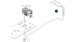 Шланг(RED)В 6400MM 21M-979-1920 Komatsu