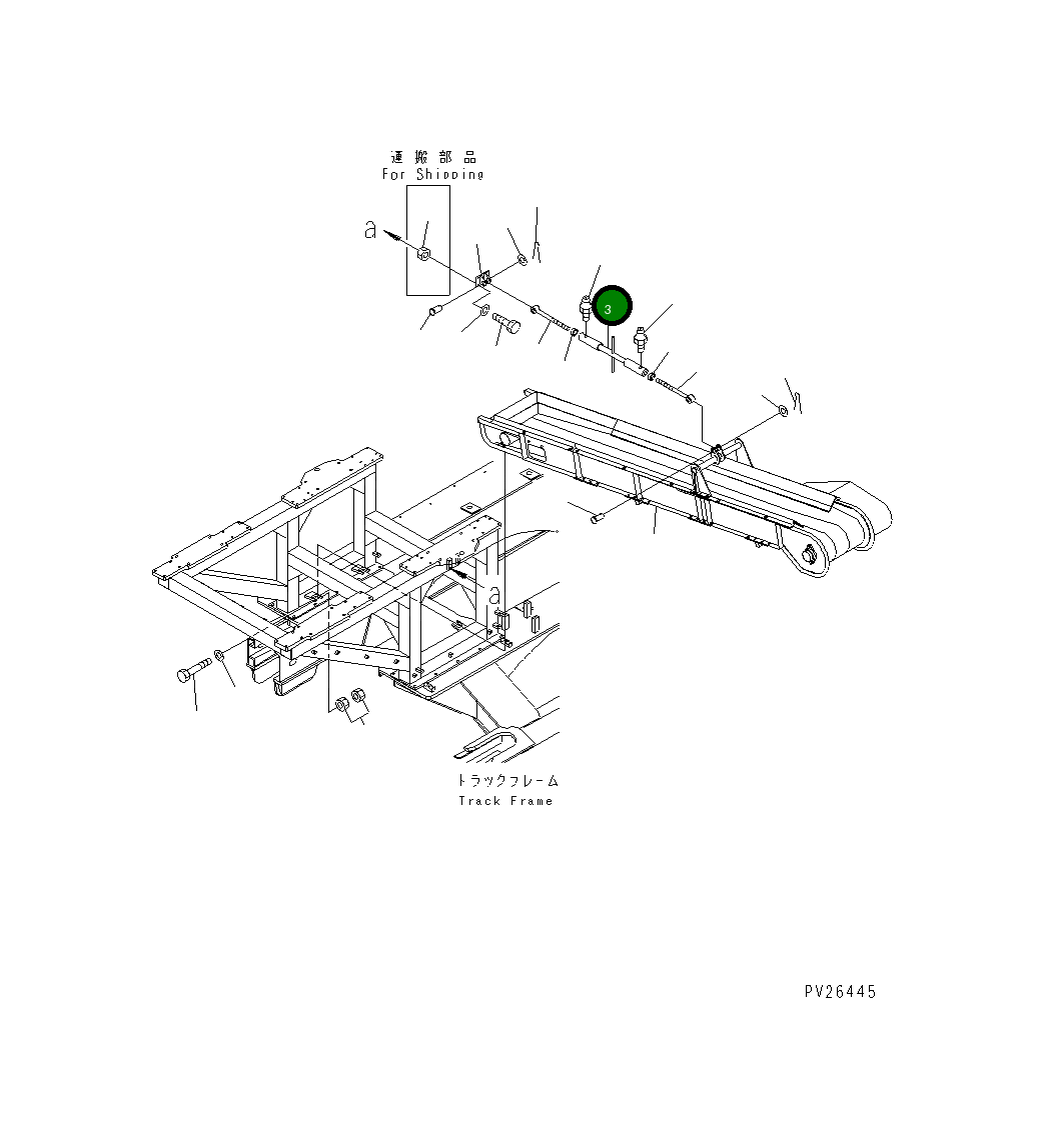 Шарнир 8221-75-1220 Komatsu