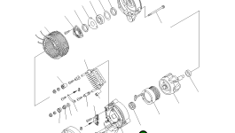 Шариковый подшипник KD0-09201-0990 Komatsu