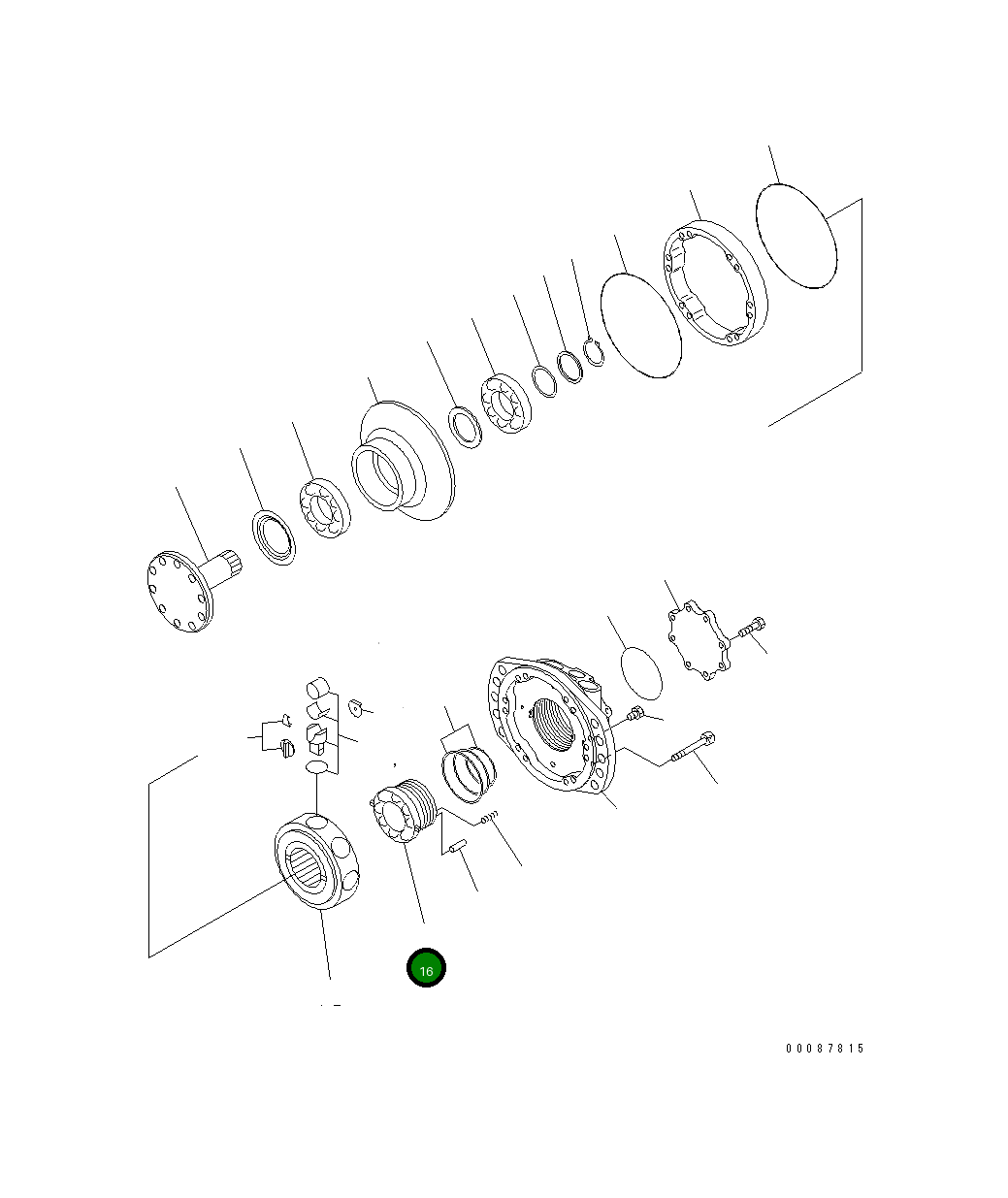 Клапан PF000930255W Komatsu