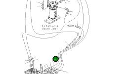 Шланг 890MM 21X-62-37180 Komatsu