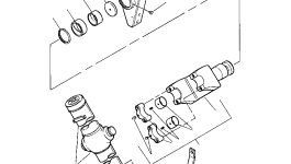 Подвесная штанга цилиндра 1208 729 H1 Komatsu