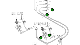 Шланг 207-62-KC190 Komatsu
