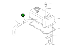 Шарнир YM119266-11390 Komatsu