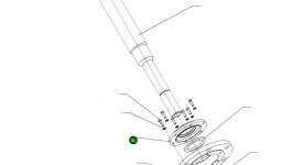 Крышка шарикоподшипника 765 243 73 Komatsu