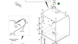 Фильтр топливный 2471-9046 Komatsu