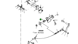 Гайка 417-43-11350 Komatsu