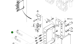 Шланг в сборе DN 5x2300 514 542 98 Komatsu