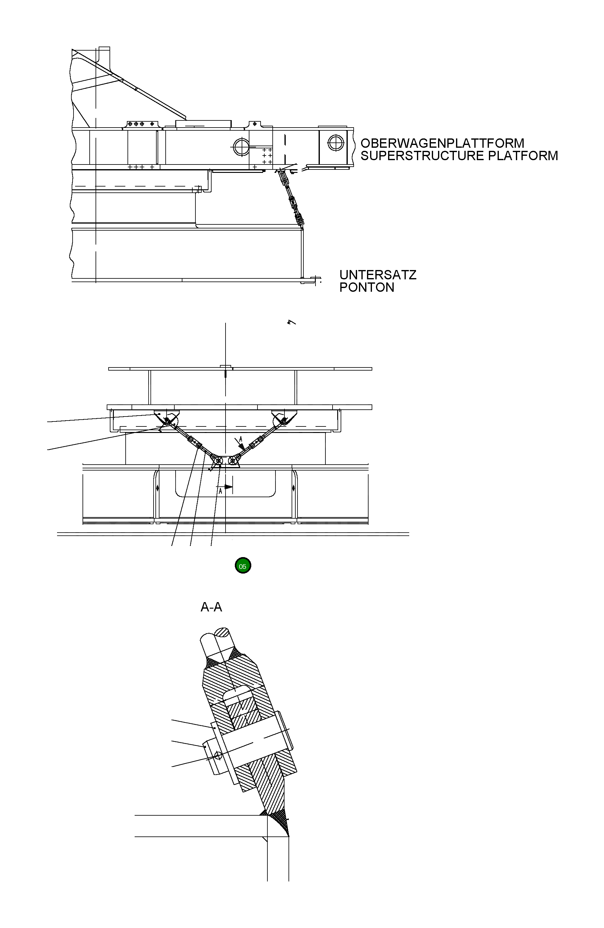 Опорная пластина подшипника 646 428 40 Komatsu