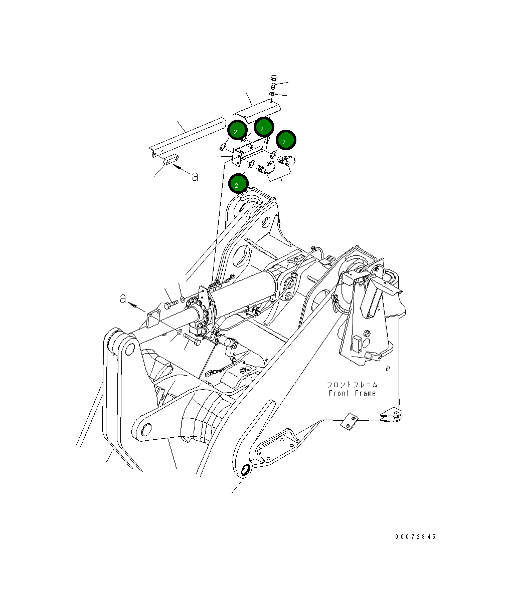 Шайба 418-U77-3650 Komatsu