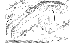 Шланг в сборе DN 40x2500 515 900 98 Komatsu