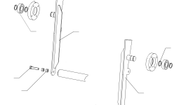 Фланец подшипника 794 284 73 Komatsu