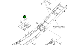 Штанга 8295-75-2730 Komatsu
