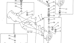 Палец 23B-27-11540 Komatsu