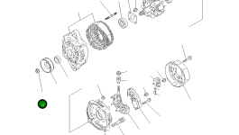 Гайка YM119620-77471 Komatsu