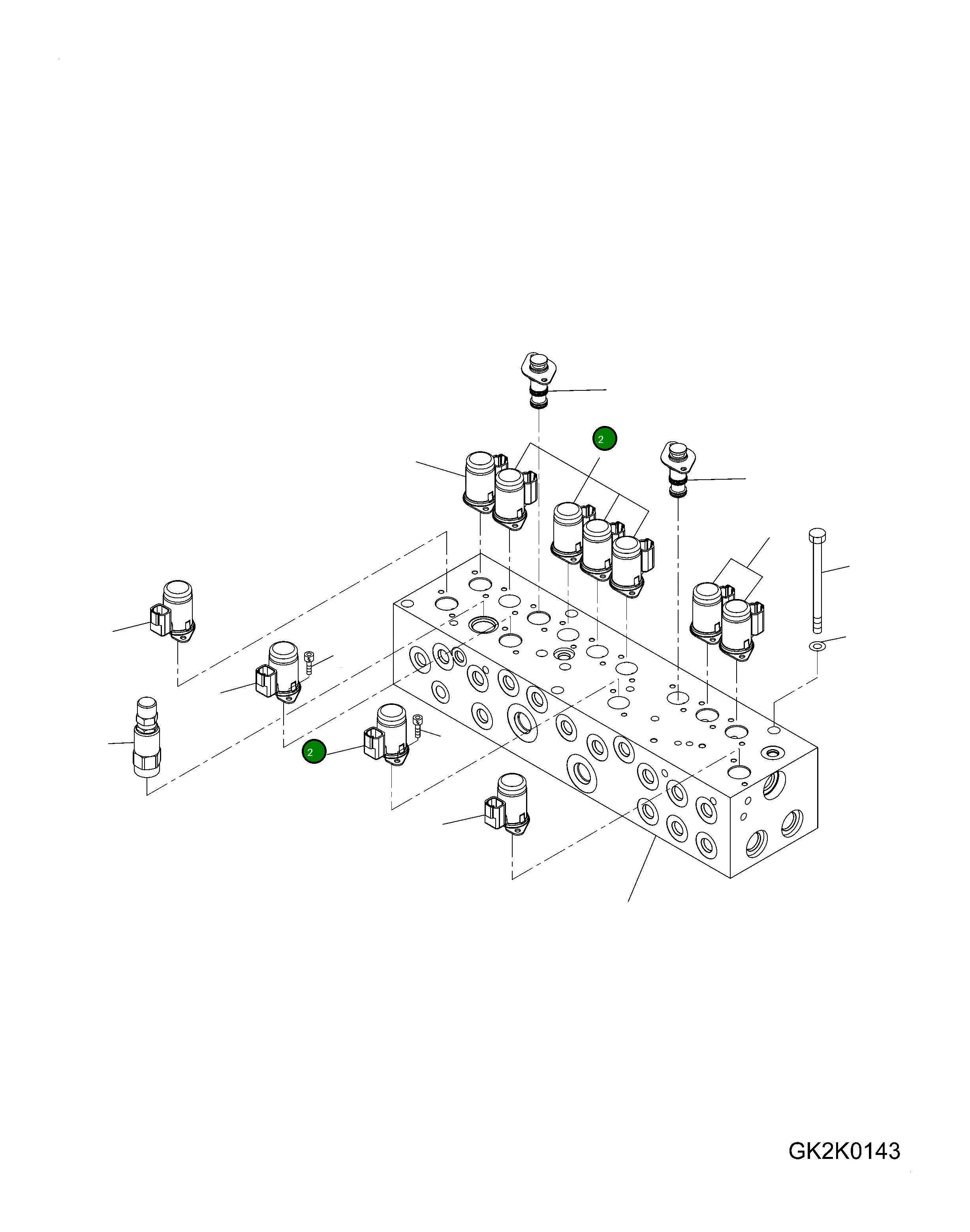 Клапан 20G-60-31481 Komatsu