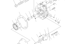 Гайка UC1301987009 Komatsu
